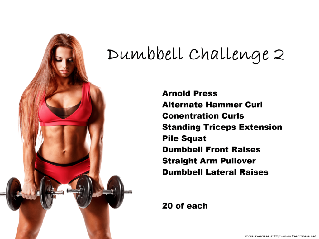 dumbbell challenge