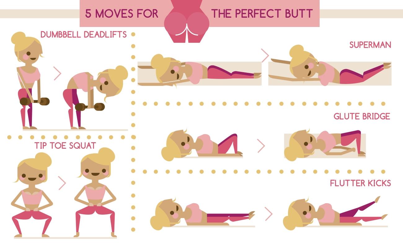 5 moves for the perfect butt