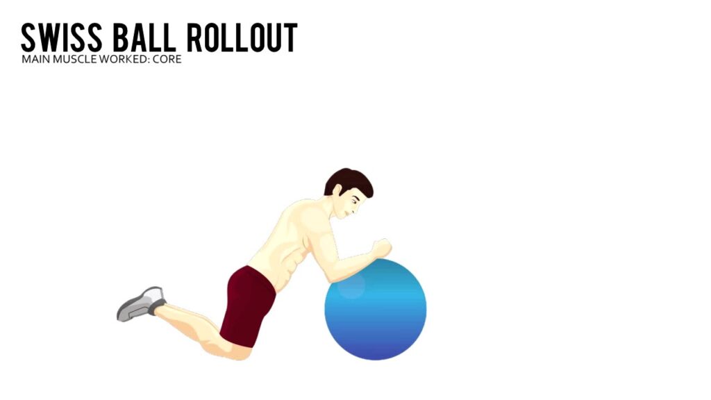 swiss ball rollout